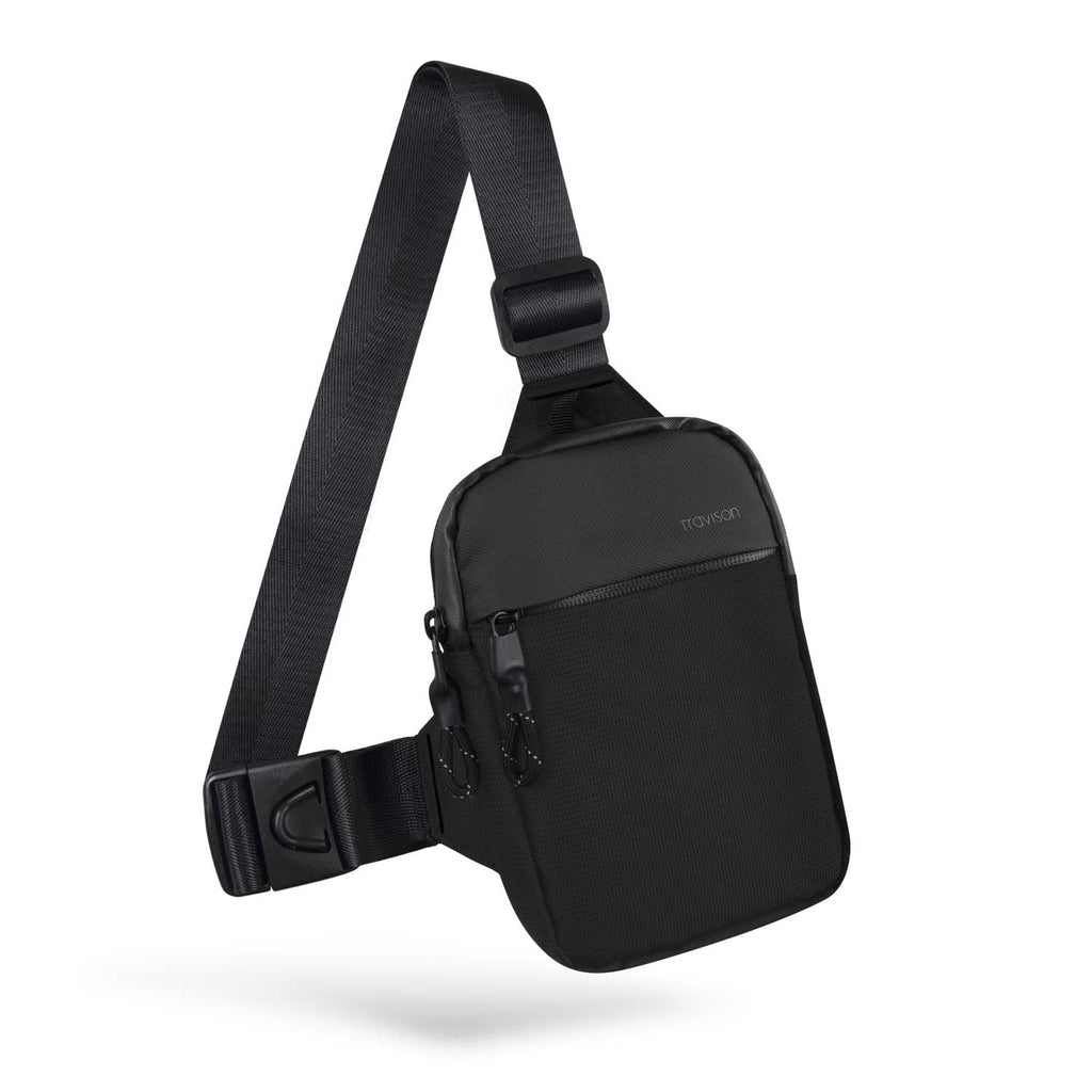 Premium crossbody-taske – vandafvisende og tyverisikret