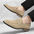 Kron | Loafers i ruskind