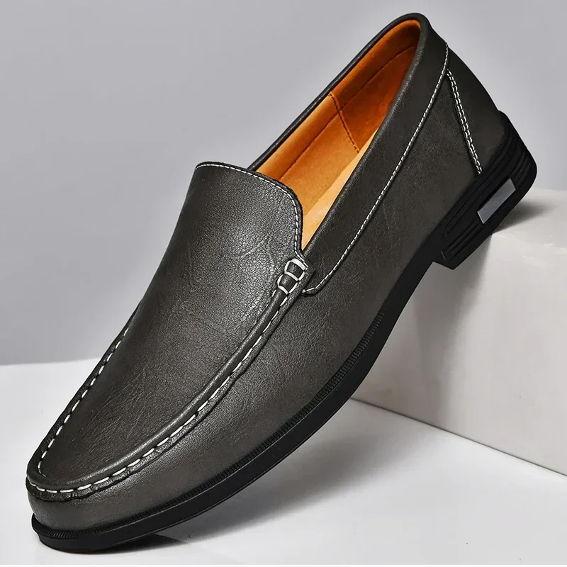 Elegante læderloafers