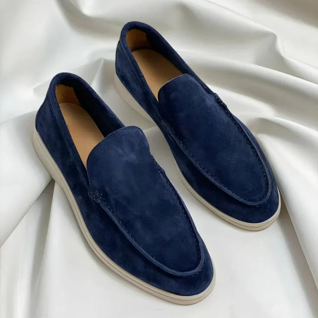 Lorenzo | Loafers i premium ruskind