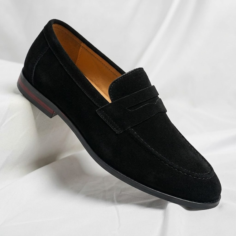 Kron | Loafers i ruskind