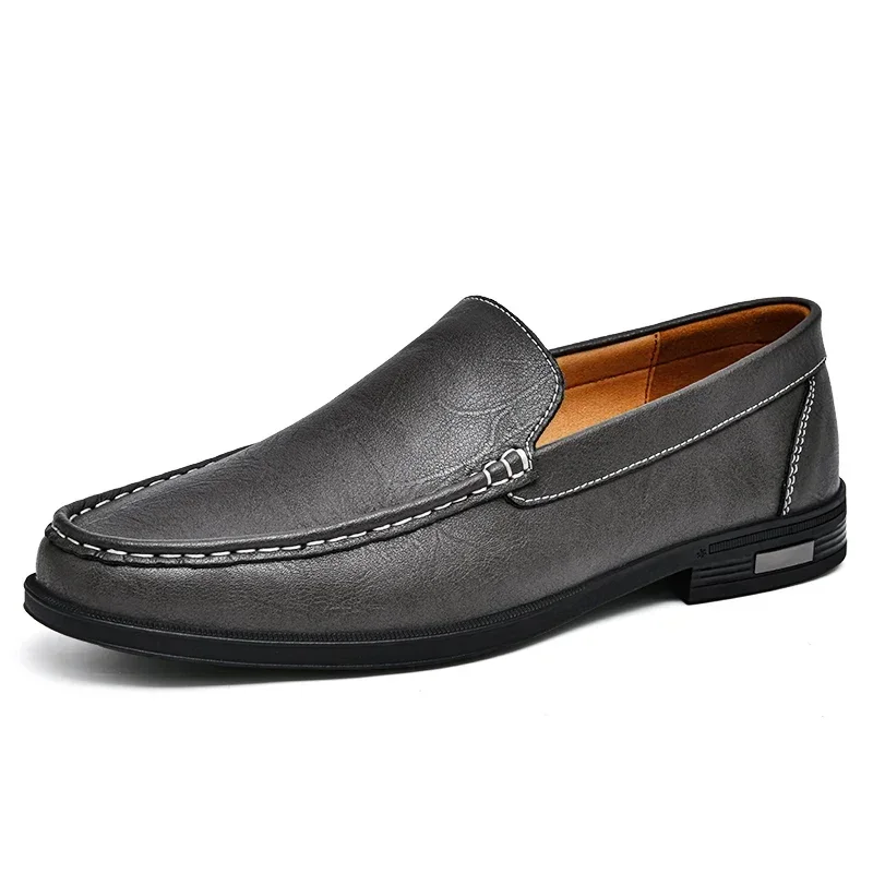 Elegante læderloafers