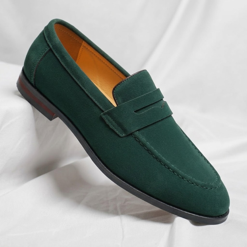 Kron | Loafers i ruskind