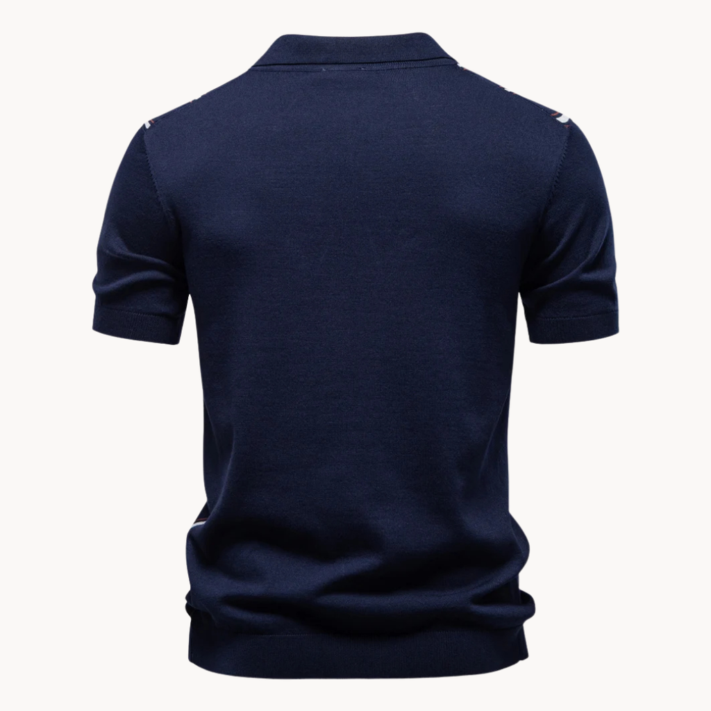 Enrico | Elegant Zip-Polo