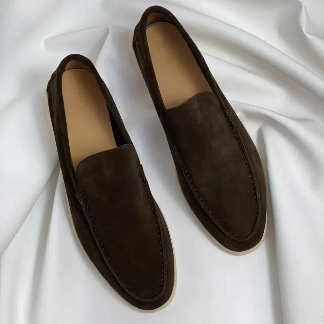 Lorenzo | Loafers i premium ruskind