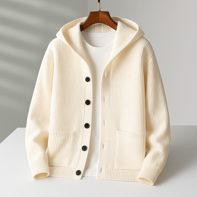 Merijn | Stilfuld strikket vest
