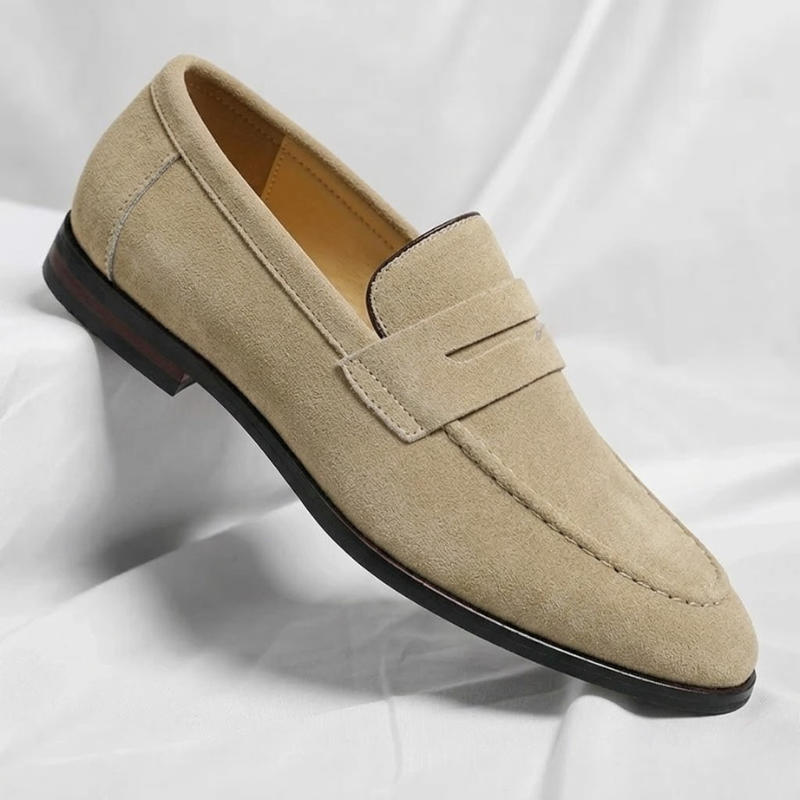 Kron | Loafers i ruskind