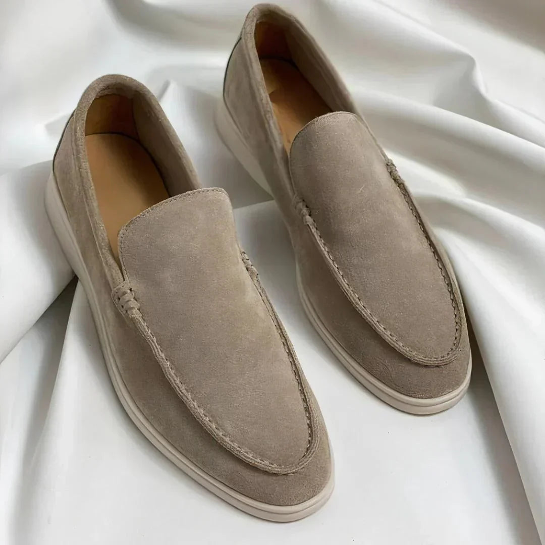 Lorenzo | Loafers i premium ruskind