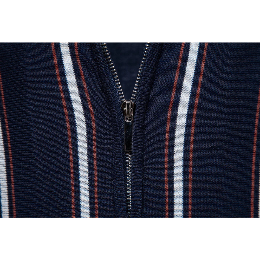 Enrico | Elegant Zip-Polo