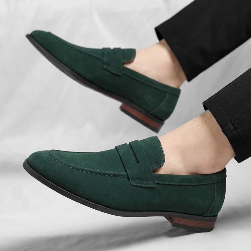Kron | Loafers i ruskind