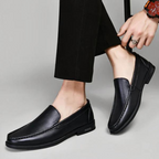 Elegante læderloafers