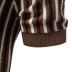 Kron | Stribet strikket polo