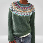 Abigail | Vintage Islandstrikpullover