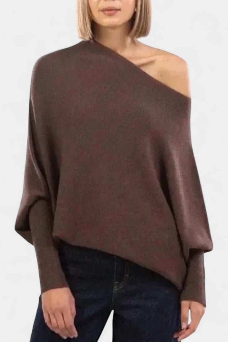 Andrea | Off-shoulder trøje