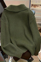 Astrid | Olivengrøn Cardigan