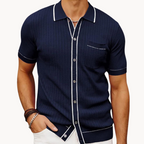 Kron | Geribde Contrast Polo