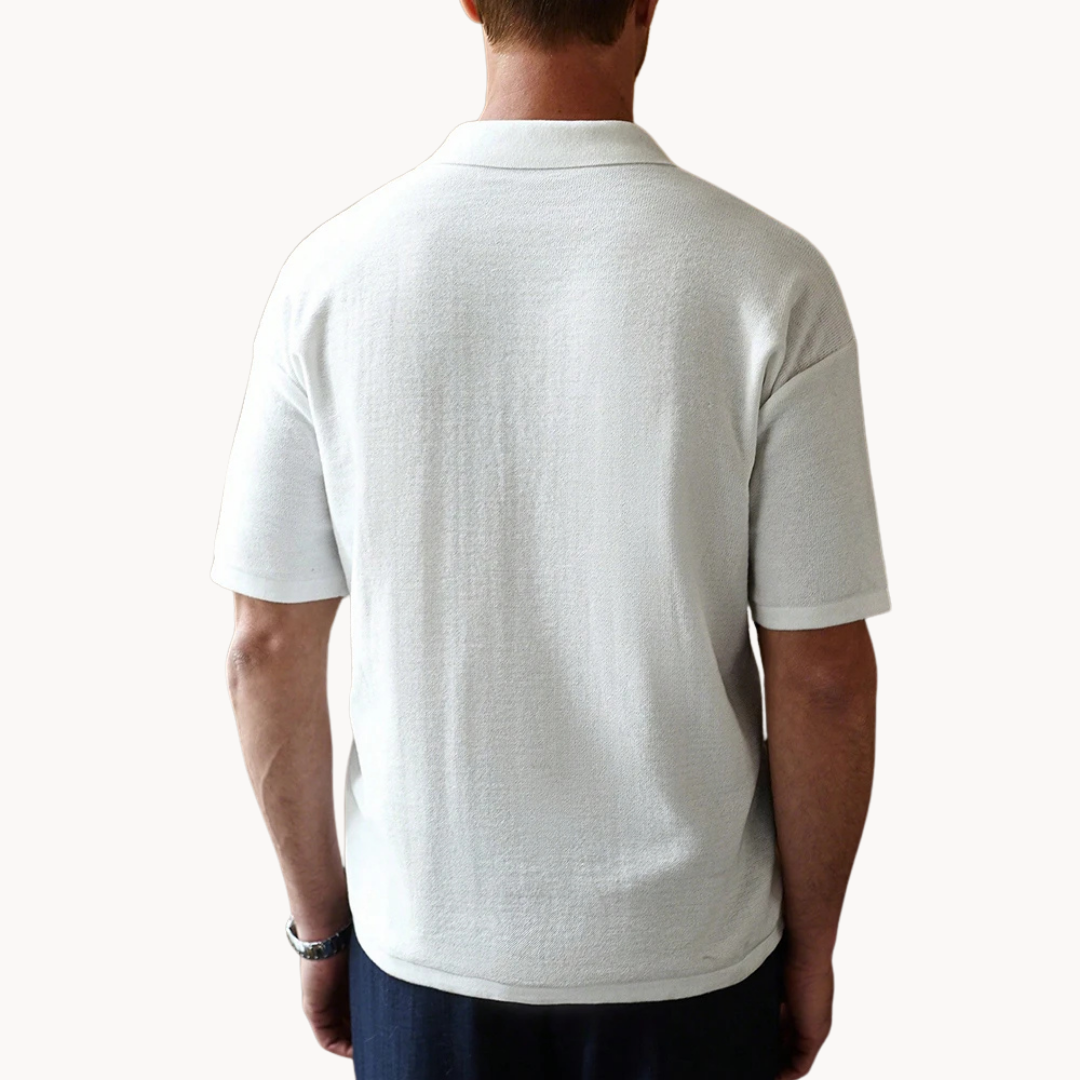 Kron | Stribet panel-shirt