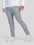 Felix Slim Fit Stretch-bukser til mænd – Lysegrå