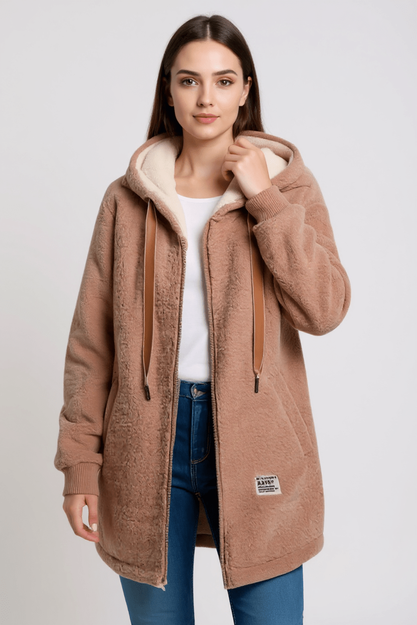 Birgitta™ | Elegant fleecejakke i nordisk design