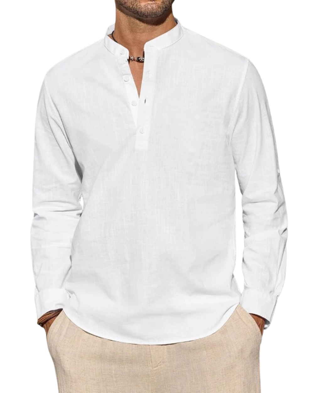 Elio | Henley-bluse
