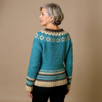 Cassandra | Vintage Island-Strikjakke