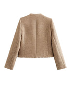 Cecilie | Beige Frakke