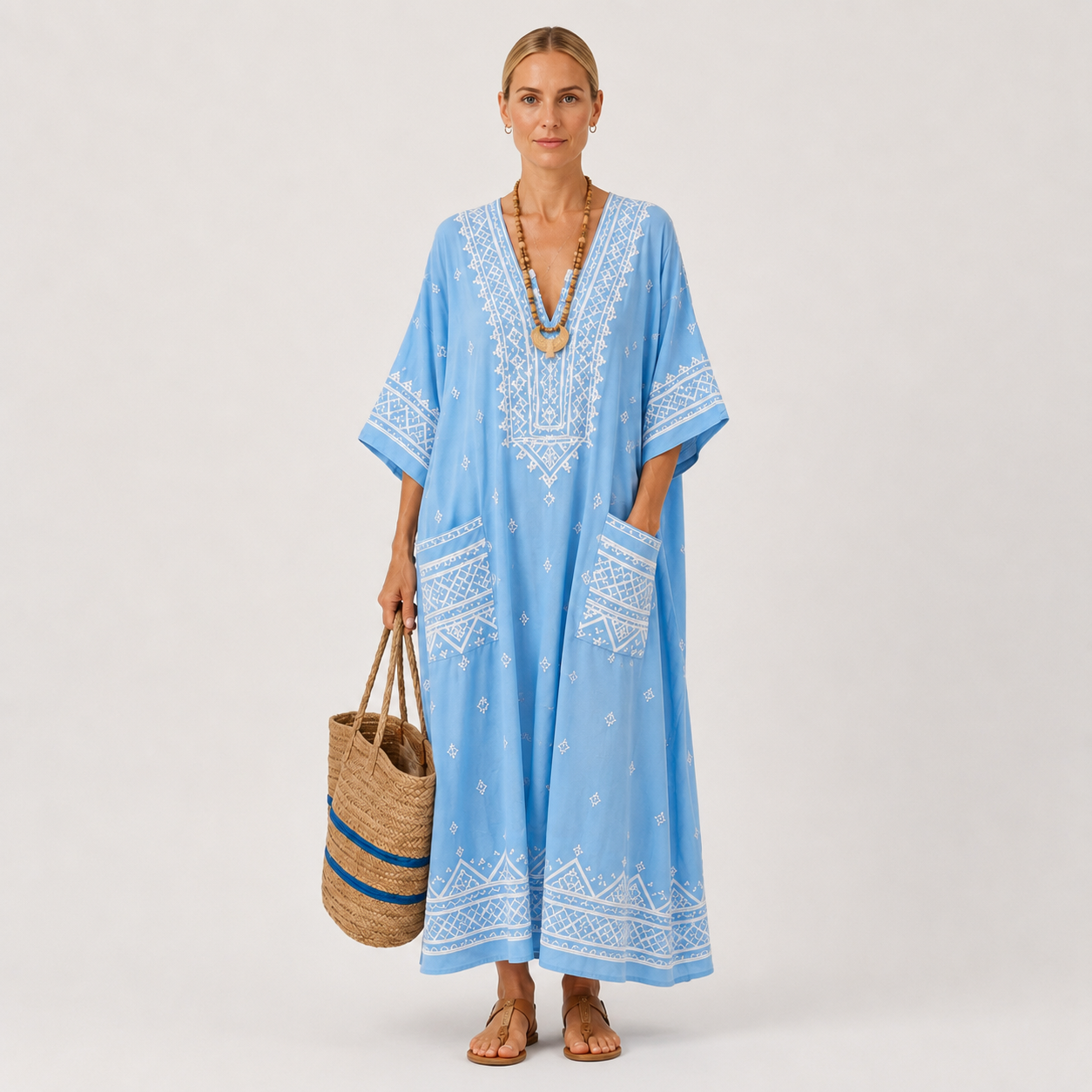 Kaftan Lina Celeste Etnisk