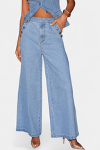 Emma | Denim sæt
