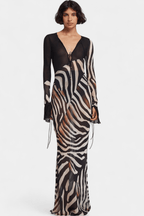 Gry | Zebra kjole