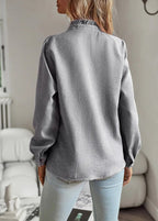 Marya™ - Elegant Bluse med Flæser