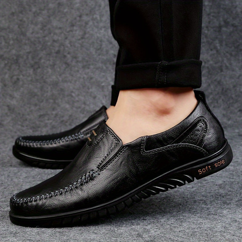 Elegante læderloafers