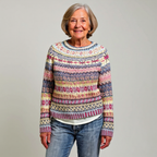 Keira | Vintage Islandstrikpullover