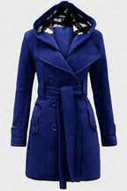 Leona™ | Elegant dobbeltradet frakke