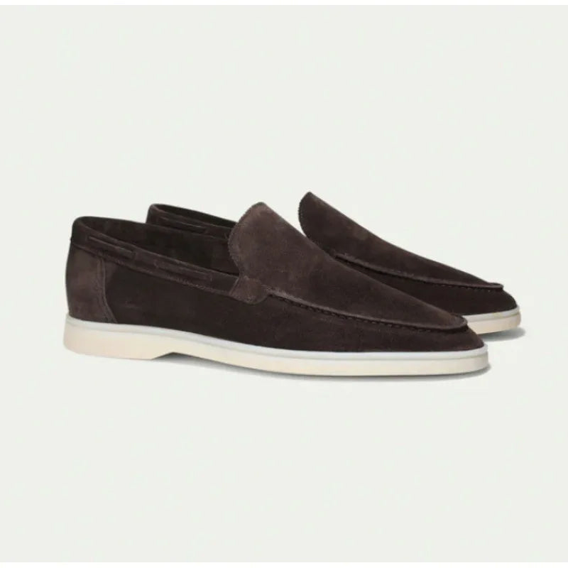 Loafers i premium ruskind