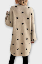 Majken | Hjerte cardigan