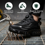 Norillo™ – ArmorFlex S3 Air – Ultralette beskyttelsessko med stålhætte og drejespænde
