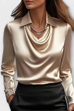 Ronja | Satin Bluse