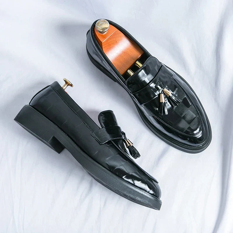 Kron | Læderloafers