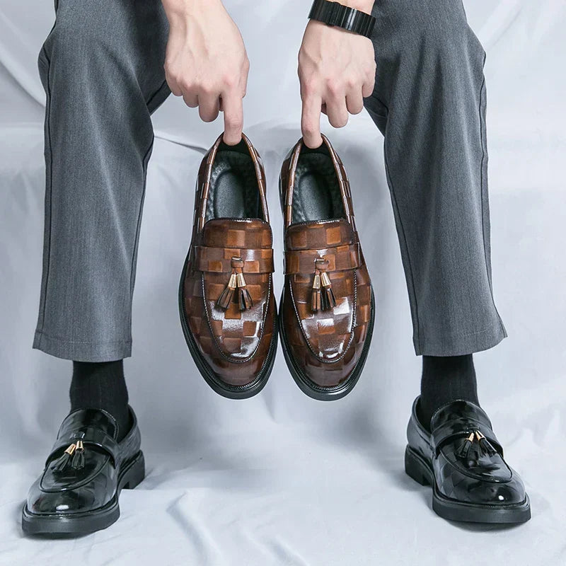 Kron | Læderloafers