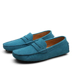 Casual loafers i ruskind