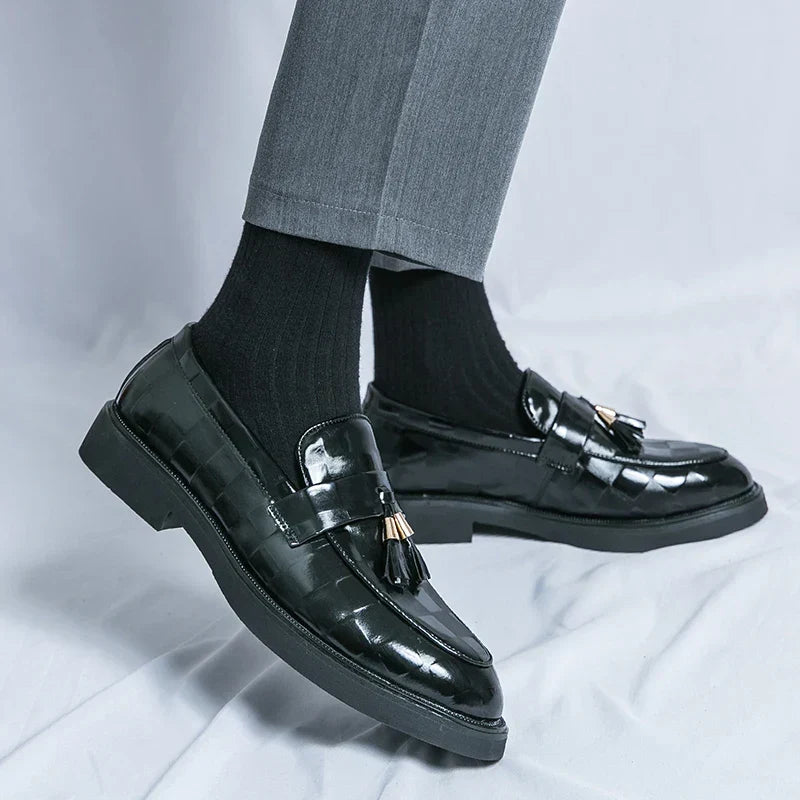 Kron | Læderloafers