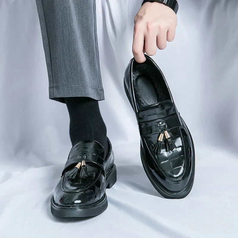 Kron | Læderloafers