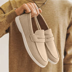 Sant-Antonio loafers i ruskind