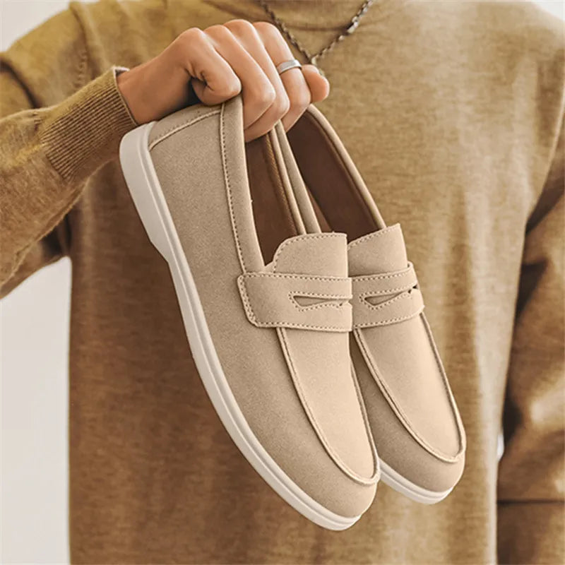 Sant-Antonio loafers i ruskind