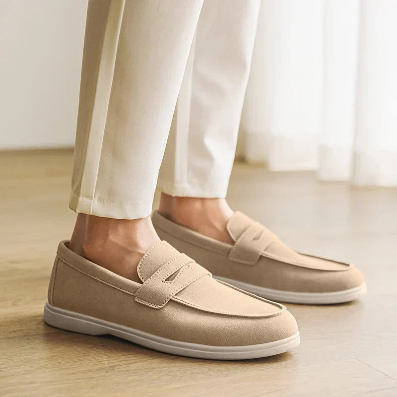 Sant-Antonio loafers i ruskind