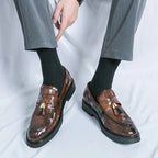 Kron | Læderloafers