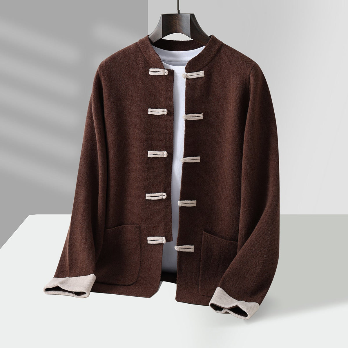 Leonard | Elegant åben vest