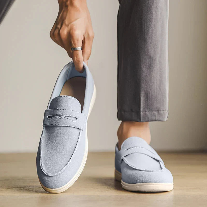 Sant-Antonio loafers i ruskind