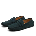 Casual loafers i ruskind