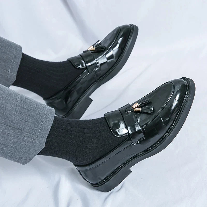 Kron | Læderloafers